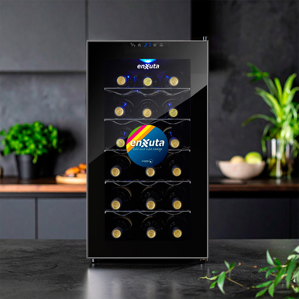 8645.1 ENFRIADORA DE VINO ENXUTA 18 BOTELLAS EVENX3318 - Imagen 1