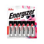 PILAS ENERGIZER MAX AA PACK X6 TE91BP6 - Imagen 3