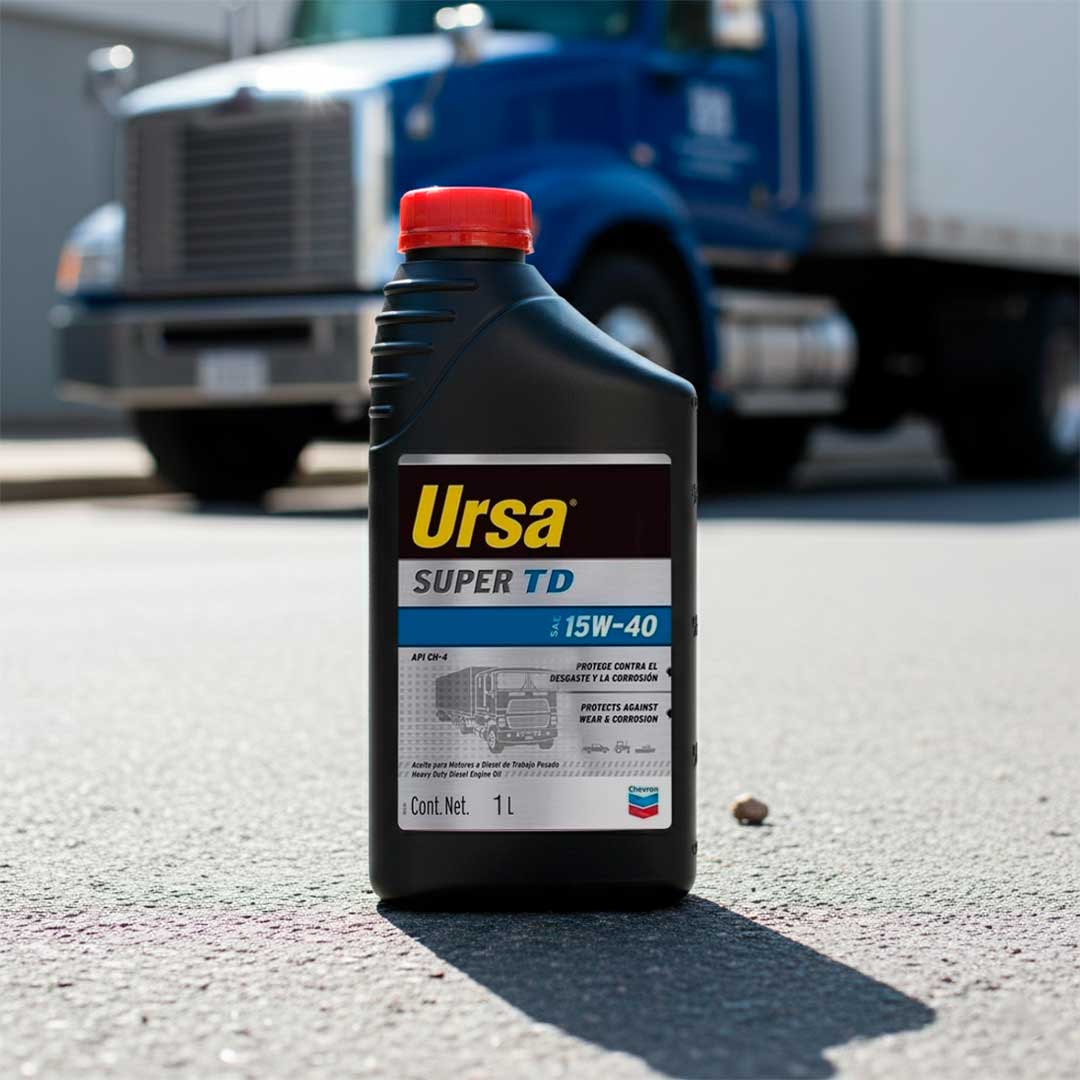 8748 ACEITE URSA SUPER TD 15W/40 1 L - Imagen 1