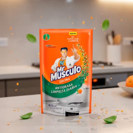 LIMPIADOR MR. MÚSCULO NARANJA DOY PACK 900CC