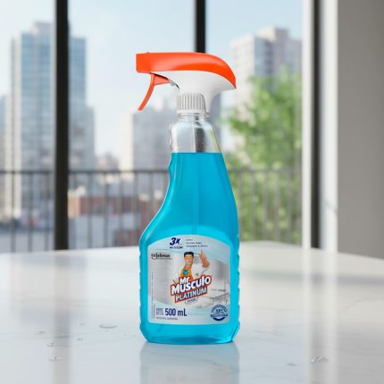 LIMPIADOR MR.MUSCULO VIDRIOS Y MULTIUSO 450 ML