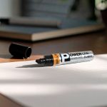 MARCADOR PERMANENTE RECARGABLE NEGRO LH-4455