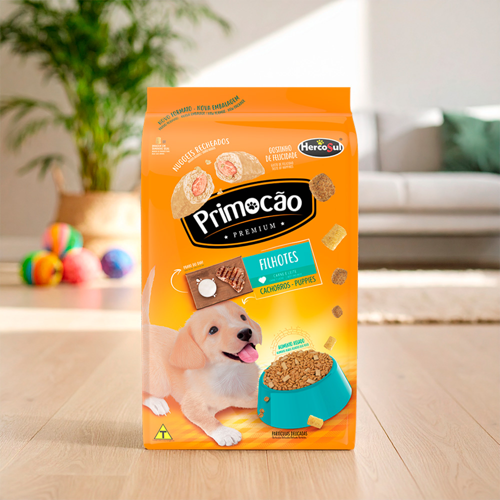 9004.1 PRIMOCAO PREMIUM FILHOTES 1 KG CARNE Y LECHE - Imagen 1