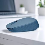 MOUSE LOGITECH M170 S/CABLE BLUE GRAY