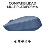 MOUSE LOGITECH M170 S/CABLE BLUE GRAY - Imagen 4