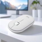 MOUSE BT LOGITECH M350S PEBBLE 2 BLANCO