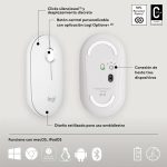 MOUSE BT LOGITECH M350S PEBBLE 2 BLANCO - Imagen 5
