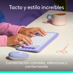 COMBO LOGITECH S/CABLE POP ICON LILA - Imagen 9