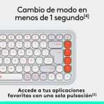 COMBO LOGITECH S/CABLE POP ICON BLANCO - Imagen 11