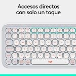 COMBO LOGITECH S/CABLE POP ICON BLANCO - Imagen 12