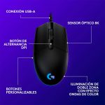 MOUSE GAMER LOGITECH USB G203 NEGRO - Imagen 4