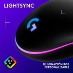 MOUSE GAMER LOGITECH USB G203 NEGRO - Imagen 6