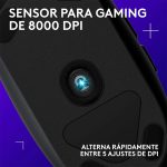 MOUSE GAMER LOGITECH USB G203 NEGRO - Imagen 7