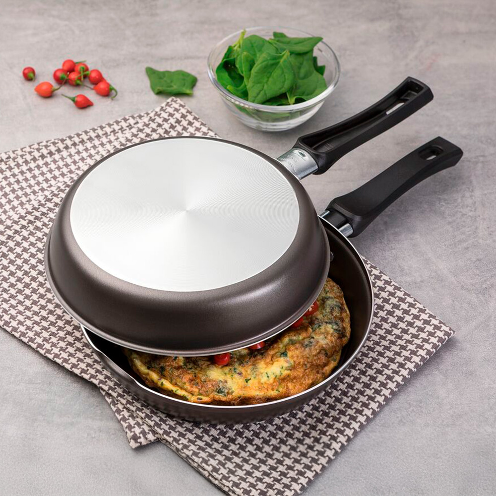 9260.1 SARTEN DOBLE TRAMONTINA TORTILLA 20CM 20123/020 - Imagen 1