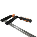 PRENSA TIPO F 100X800MM MANGO NEGRO/NARANJA LH5014 - Imagen 3