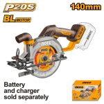 SIERRA CIRCULAR 20V 140MM BRUSHLESS CSLI1402 - Imagen 3
