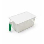 CESTO PLASTICO C/TAPA 24X15.5X11CM LH-4979 - Imagen 2