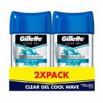 ANTITRANSPIRANTE GILLETTE CLEAR PACK X2 COOL WAVE - Imagen 3