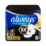 TOALLA FEM. ALWAYS NOCHE PLUS C/ALAS X-GDE X8 8080 - Imagen 2