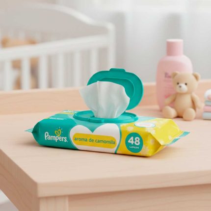 TOALLITAS PAMPERS MANZANILLA X48 80753355