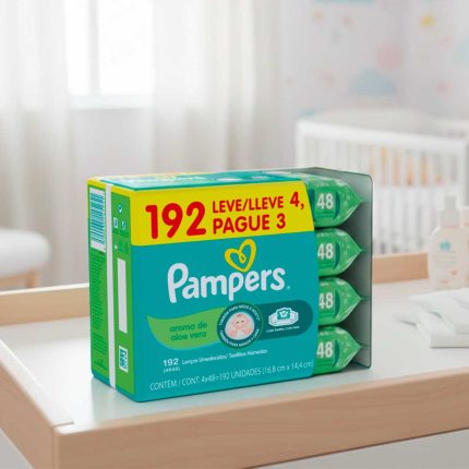 TOALLITAS PAMPERS PACK ALOE VERA X192 80328766