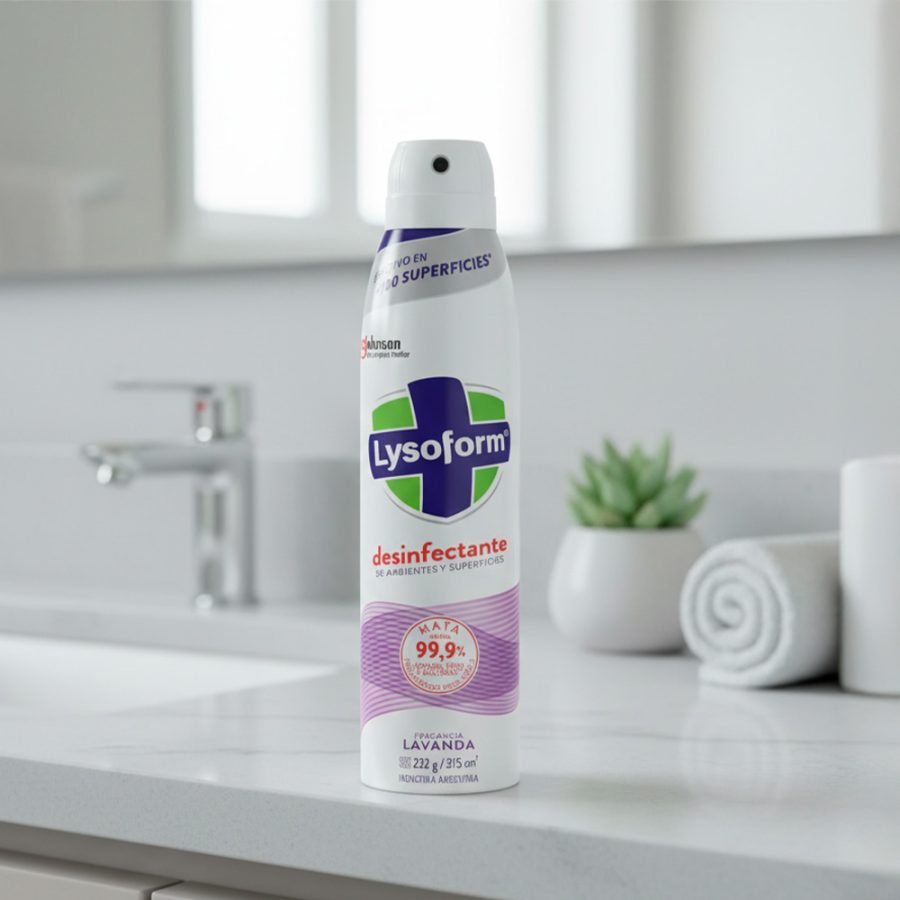 DESINFECTANTE LYSOFORM ULTRALIVIANO LAVANDA 315CC - Imagen 1