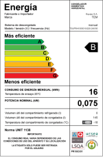 FREEZER HORIZONTAL TEM 142 LTS  T0UFRH1505010 - Imagen 16