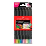 LAPICES SUPERSOFT X12 PASTEL Y NEON FABER CASTELL - Imagen 3
