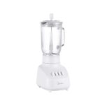 LICUADORA MIDEA BLANCA 1L JARRA DE VIDRIO MJ-BL600 - Imagen 3