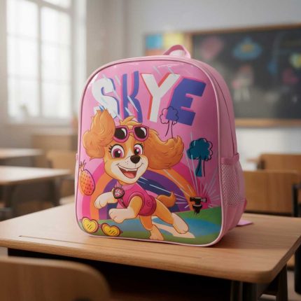 MOCHILA 30X24X20 PAW PATROL N SKYE ROSA