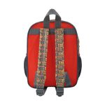 MOCHILA 30X23X10 TAFETA CARS ROJO - Imagen 4