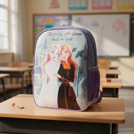 MOCHILA 30X23X10 TAFETA FROZEN MENTA