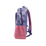 MOCHILA 40X30X14 JACQUARD FROZEN LILA - Imagen 4