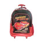 MOCHILA CARRO 40X30X14 JACQUARD CARS NEGRO - Imagen 2