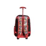 MOCHILA CARRO 40X30X14 JACQUARD CARS NEGRO - Imagen 4