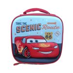 MOCHILA LUNCHERA 3D 22X22 CARS GRIS - Imagen 2