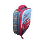 MOCHILA LUNCHERA 3D 22X22 CARS GRIS - Imagen 4