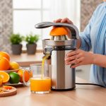 EXPRIMIDOR DE JUGOS 300ML 100W INOX RAF R-626