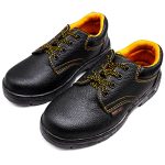 ZAPATO NEGRO/NARANJA PARA TRABAJO LH-1423 - Imagen 2