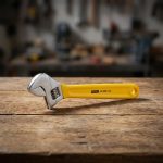 LLAVE AJUSTABLE 12" TOYOKI MANGO AMARILLO LH-5000