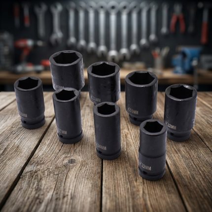 JUEGO DE DADO IMPACTO 3/4" 8PZ CRV 22-41MM LH-2652