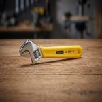 LLAVE AJUSTABLE 6" MANGO AMARILLO TOYOKI LH-4997