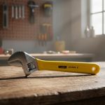 LLAVE AJUSTABLE 8" MANGO AMARILLO TOYOKI LH-4998