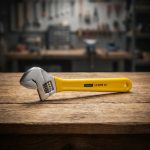 LLAVE AJUSTABLE 10" MANGO AMARILLO TOYOKI LH-4999