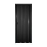 PUERTA PLEGABLE PVC 80X210CM NEGRO PLASFLEX - Imagen 2