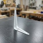 MENSULA METALICA 4" X 5" BLANCA LH-377