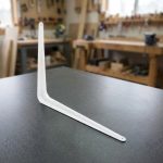 MENSULA METALICA 10" X 12" BLANCA LH-182