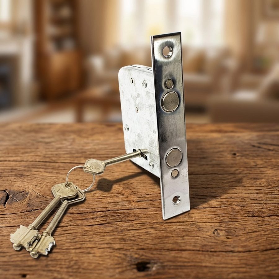 CERROJO DOBLE PERNO GIRATORIOS 501 TOYOKI LH-2222 - Imagen 1