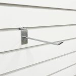 GANCHITO 10CM CROMADO PARA PANEL RANURADO LH-1703