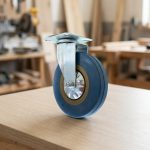 RUEDA GIRATORIA 5" DE GOMA-METAL LH-2473